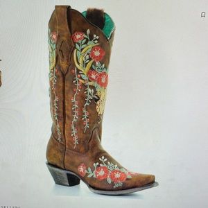 Corral deer skull western boots